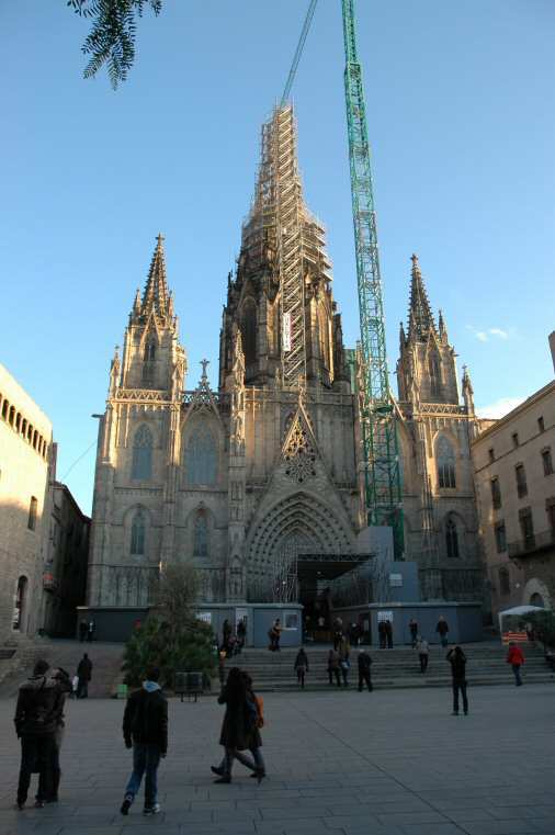 Katedralen i Barcelona - Foto: Gaute Nordvik