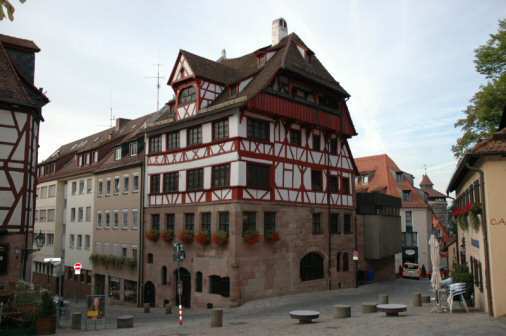 Albrecht-Dürer-Haus i Nürnberg - Foto: Gaute Nordvik