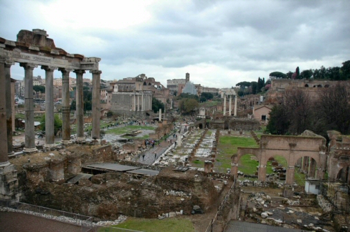 Forum Romanum i Roma - Foto: Gaute Nordvik