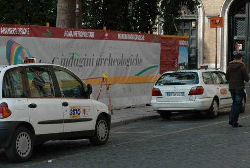 Taxi i Roma - Foto: Gaute Nordvik