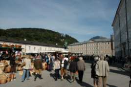 Mozartplassen i Salzburg - Foto: Gaute Nordvik