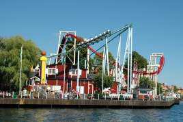 Berg-og-dal-baner på Gröna Lunds Tivoli - Foto: Gaute Nordvik