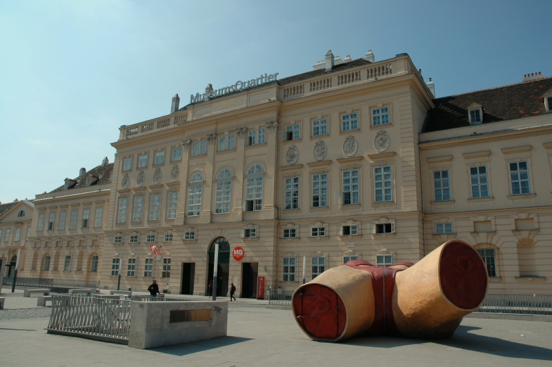 Øvre Museumskvarteret i Wien – Foto: Gaute Nordvik