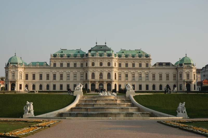 Øvre Belvedere i Wien – Foto: Gaute Nordvik